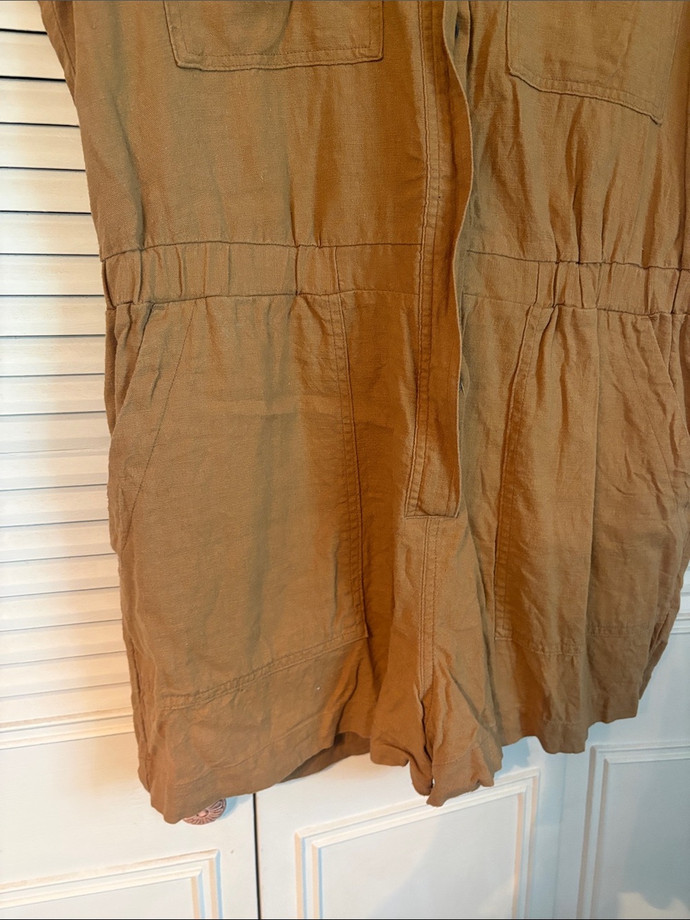 Lightweight Rust Romper - Picture 3 of 7